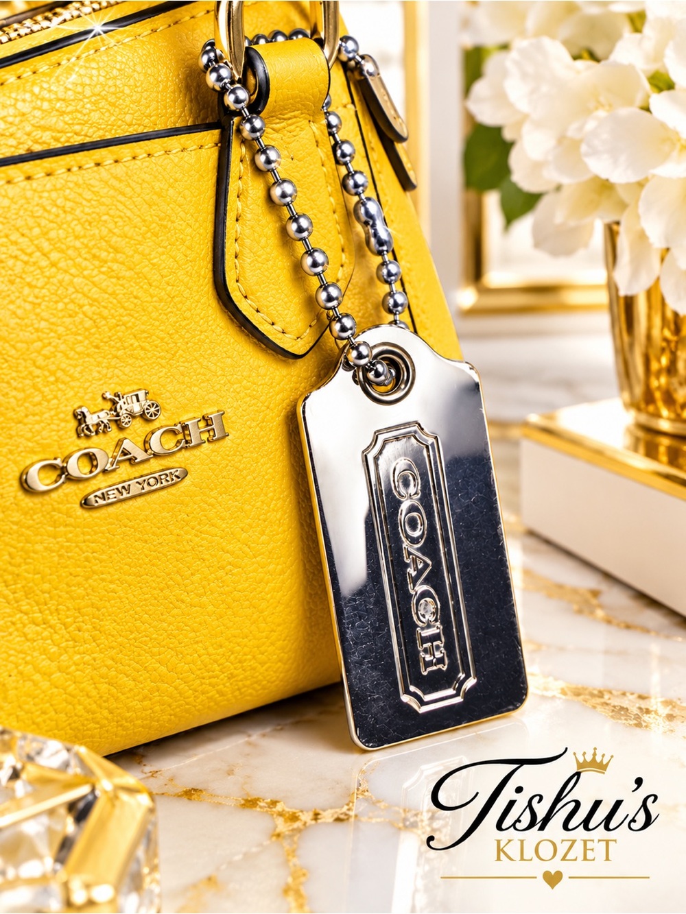 COACH Hang Tag | Authentic Replacement / Accessory | Designer Detail